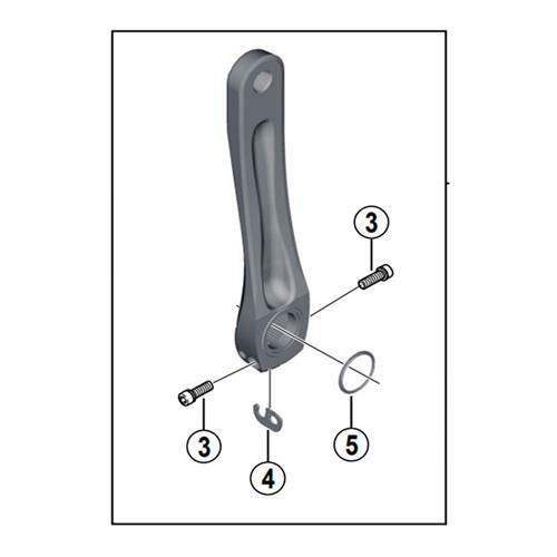 Braco Esq Pedivela Tiagra Fc-4700 172.5mm Pta