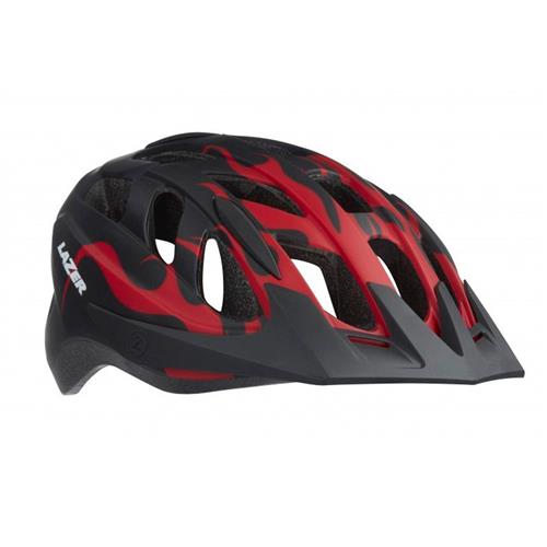 Capacete Infantil J1 Tam Uni Chamas Pto/vmo Led