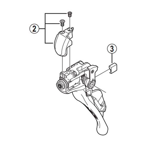 Mecanismo de Mudanca do Sti Dura Ace St-9000 Dir