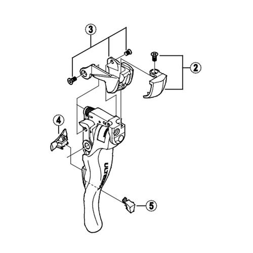 Mecanismo de Mudanca Para Alavanca Cambio St-6703 Esq