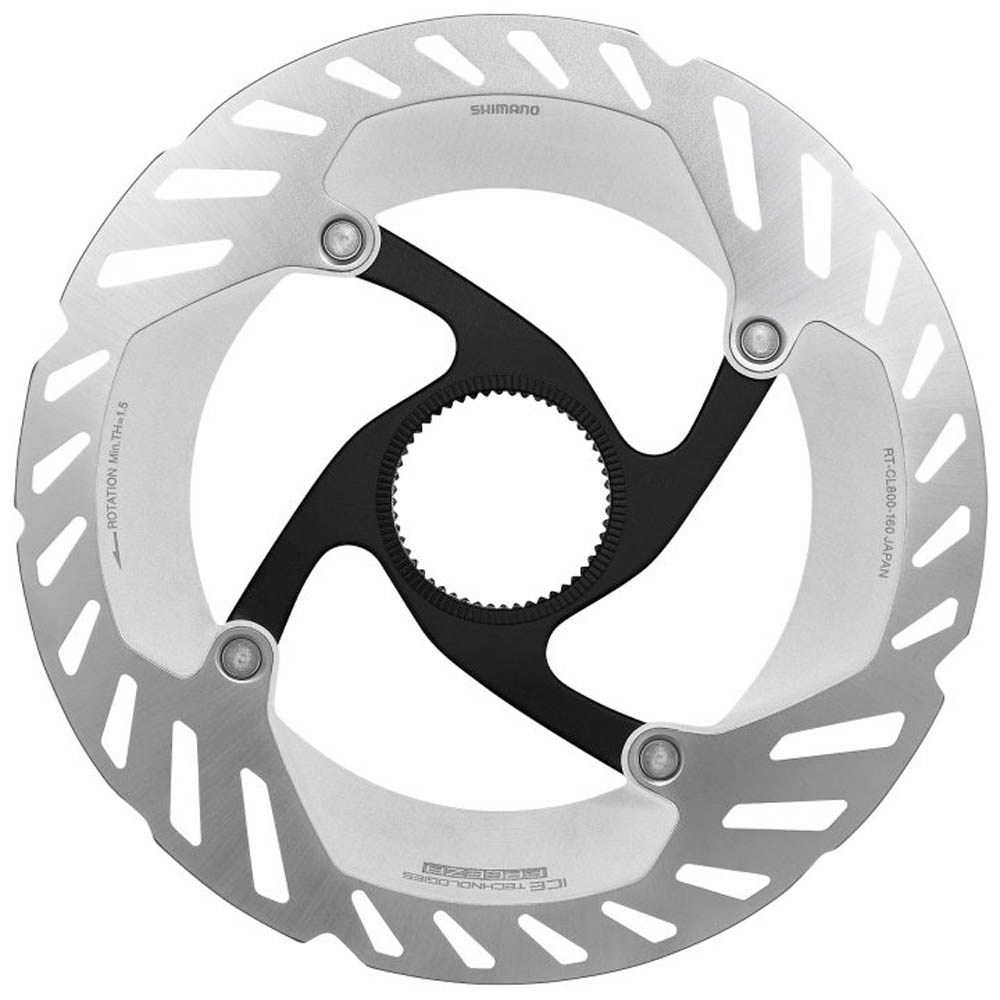 Tech Ice Rt-cl800 Ultegra Shimano Rotor 前後セット 160mm RT-CL800 Center Prateado 160mm Lock パーツ